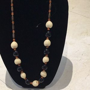 ⭐️6 Heavy beaded long necklace